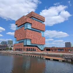 MAS (Museum aan de Stroom), erbaut zwischen 2006 und 2010