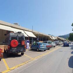 Anschließend ging es zur Markthalle