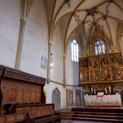 Der Altar der Magarhetenkirche gilt als einer der bedeutendsten siebenbürgischer Kunst