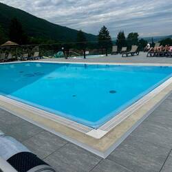 Pool at the caravan site. May not get chance to use it.