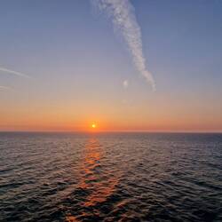 Sonnenuntergang über England