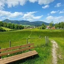 Toller Pfad zum Klosterstüberl in Fischbachau.