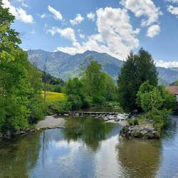 Alte Mühle an der Aurach.
