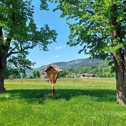 Erster Blick auf den Schliersee.