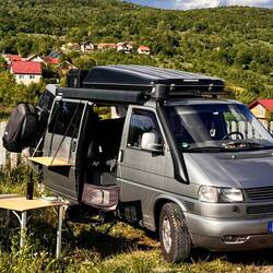 Die Bären haben auch ein feines Stellplätzchen...