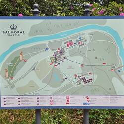 Plattegrond van het landgoed.