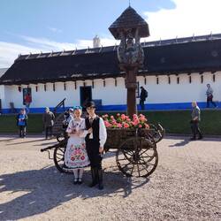 Typisches Haus der Puszta