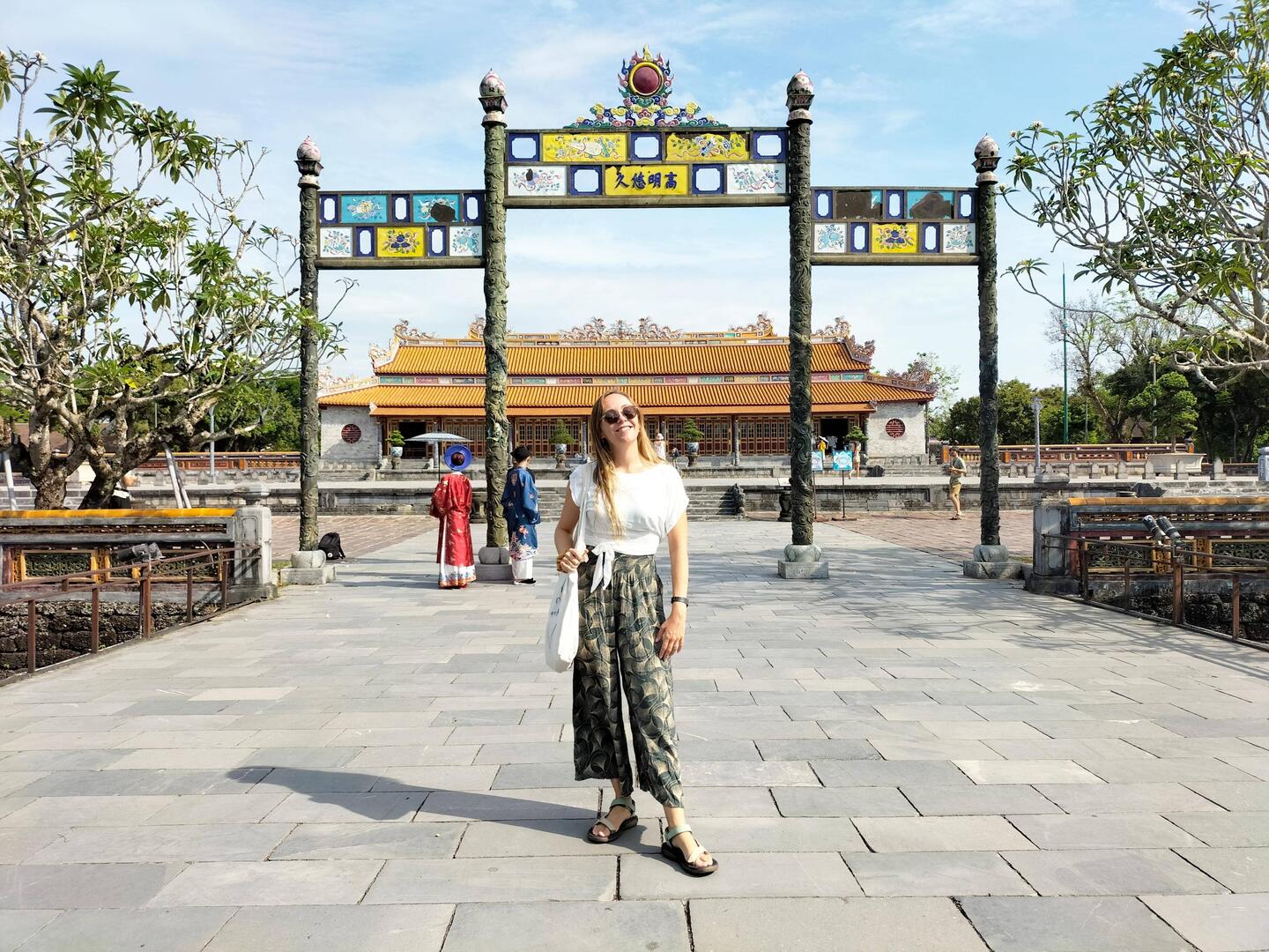 Imperial Citadel front courtyard