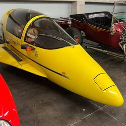 For those involved with the experimental aircraft association, Jim Bede designed this car.