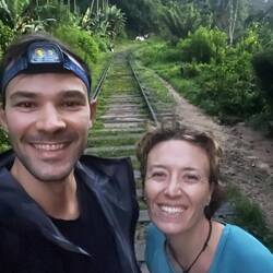 Mit Stirmlampe noch gestartet