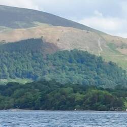 View over Derwentwater from the west shore
