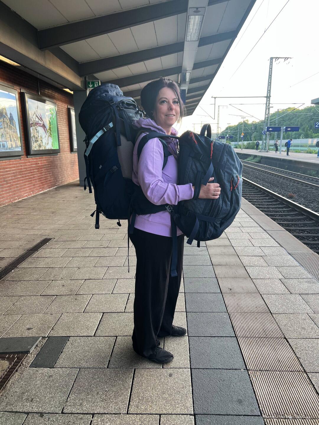 Es geht los, das erste mal mit Backpack und ebenfalls das erste mal nach Asien