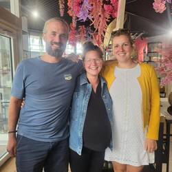 Frühstück mit Aline und Baby im Bauch, Name zum Besuchszeitpunkt unbekannt