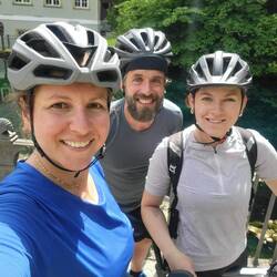 Wunderschöne Radtour mit Turbo-Marie