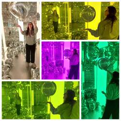 Fun with balloons (again collage made by Gigi)