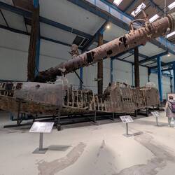 This plane has been in the sea for decades...