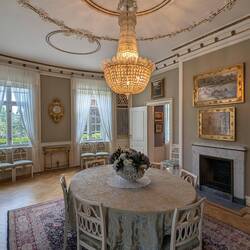 Interior of the old mansion of Ordrupgard