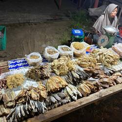 Stinky fish on the night market. It was RANK !