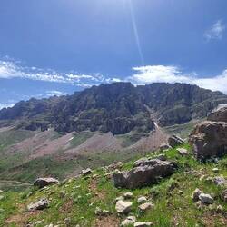 Welch Unterschied zum gestrigen Tag😃