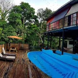 Rain Forest Lodge del Rio, Portobello. We spent here one night.