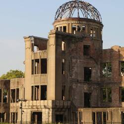 Hiroshima bekannte übriggeblibene Kirche