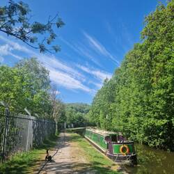 Sitting out at the mooring with the furries