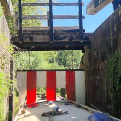 Erm, no, Rainboat won't fit through Froghall Tunnel. Glad we found out with this profile beforehand.