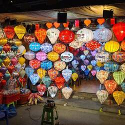 Laternen sind das Markenzeichen von Hoi An