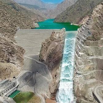 Der Dyran-Damm (Foto aus dem Internet)