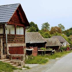 Ein typisches Maramures Dorf
