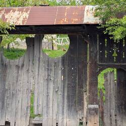 Haus Einfahrt in Maramures: