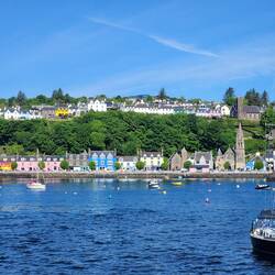 The lovely port village of Tobermory