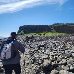Arrival on Lunga