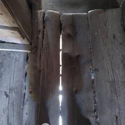 Ausblick nach unten.