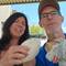 I was accosted by a giant meringue, while Brad tried the chausson napoleon