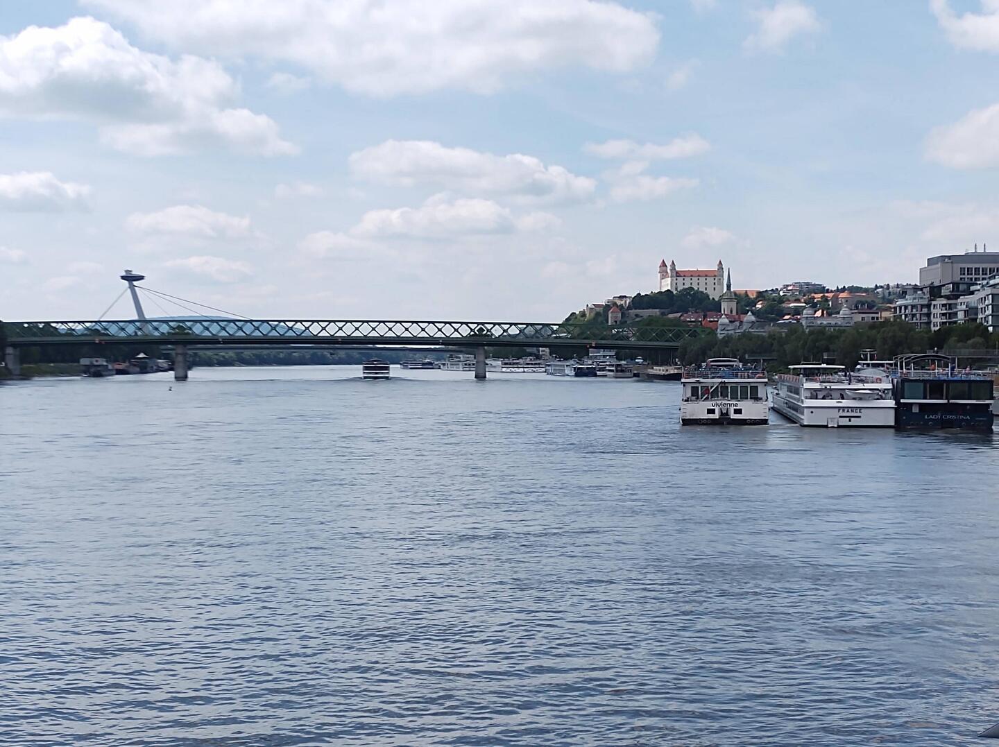 Ankunft in Bratislava