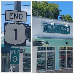 Mile 0 - End of Hwy 1