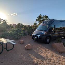 Zurück am Campground im Arches Nationalpark
