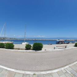 Schönes Hafenbecken