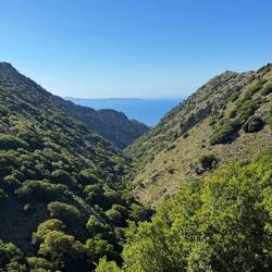 Der Blick über die Schlucht, wenn man raus ist. 🫶❤️