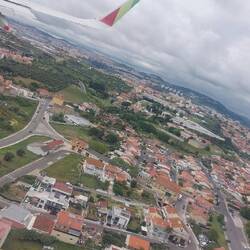 Anflug auf Lissabon