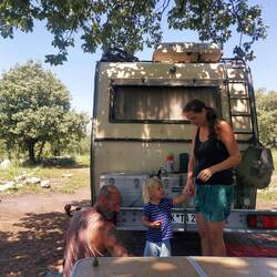 Andrea, Tobi, Oscar & die Rosi 🌞