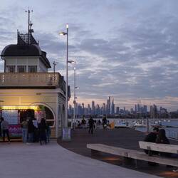 Noch schnell ein Eis geholt.