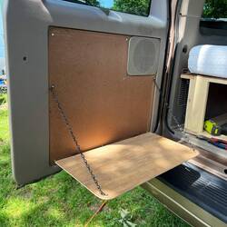 Darauf werden dann die Klappen montiert