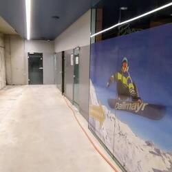 St Anton station: under refurbishment
