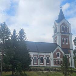 Die Kirche von Lumijoki
