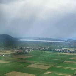In Hintergrund die Bucht von Butrint