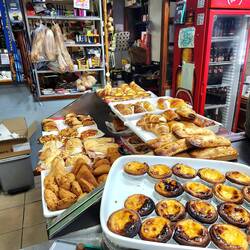 So much to choose from this morning. Love these cafés after 3 hours walking.