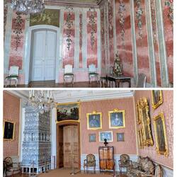 oben das Rosenzimmer