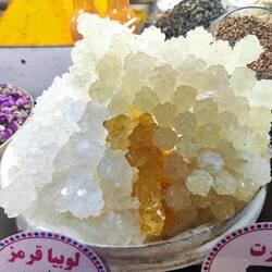 Iranischer Kandiszucker auf dem Bazar